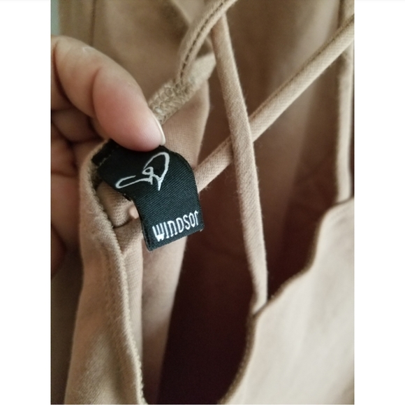 Windsor Taupe Bodycon Dress - Picture 7 of 8